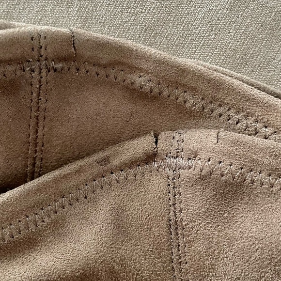 Size 9 | NWOT Steve Madden Emotions Taupe Suede Over the Knee Boots - Picture 9 of 9